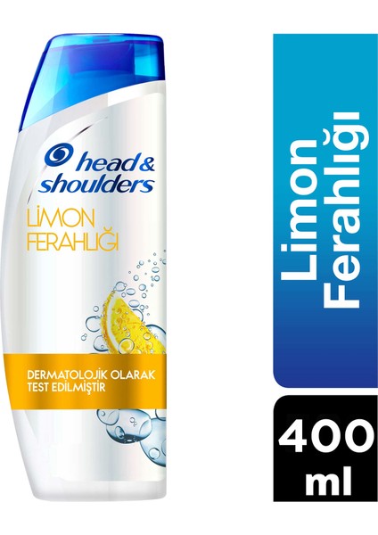 Head & Shoulders Kepek Şampuan Limon Ferahlığı 400 ml