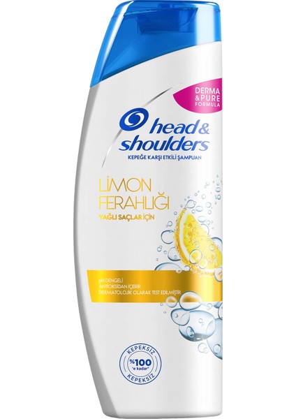 Head & Shoulders Kepek Şampuan Limon Ferahlığı 400 ml