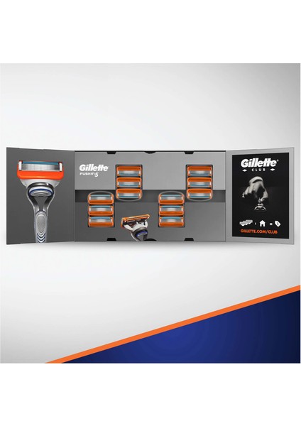 Fusion 16'lı Yedek Tıraş Bıçağı Karton Paket