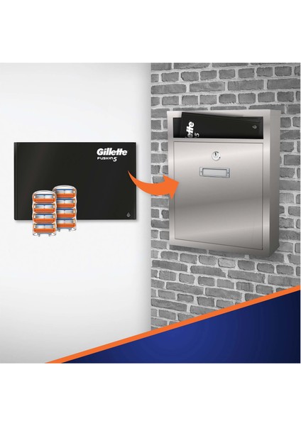 Fusion 16'lı Yedek Tıraş Bıçağı Karton Paket