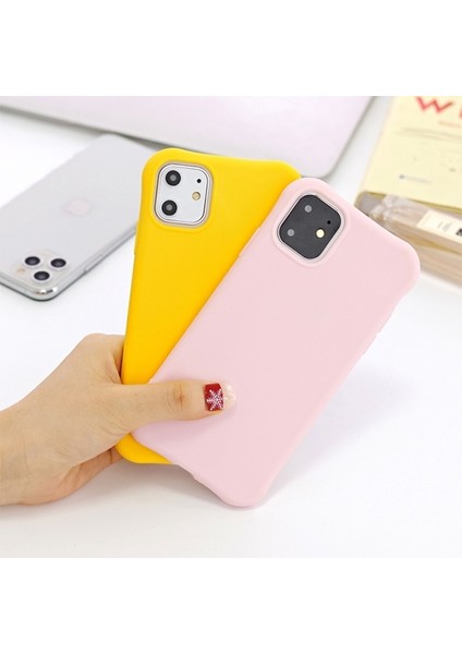 Apple iPhone 11 Pro 5.8" Shockproof Tpu Soft Slim Silikon Kılıf AL-32243 Pembe modelleri