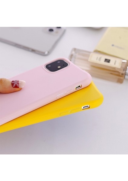 Apple iPhone 11 Pro 5.8" Shockproof Tpu Soft Slim Silikon Kılıf AL-32243 Pembe fırsatları