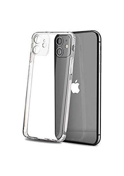 Gor Iphone 12 Pro 6.1 Inch Kılıf Kamera Korumalı Şeffaf Silikon Kılıf