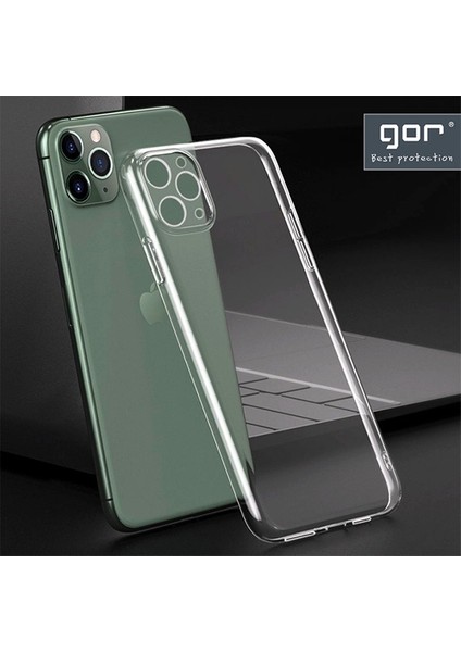 Gor Iphone 12 Pro 6.1 Inch Kılıf Kamera Korumalı Şeffaf Silikon Kılıf fiyatları