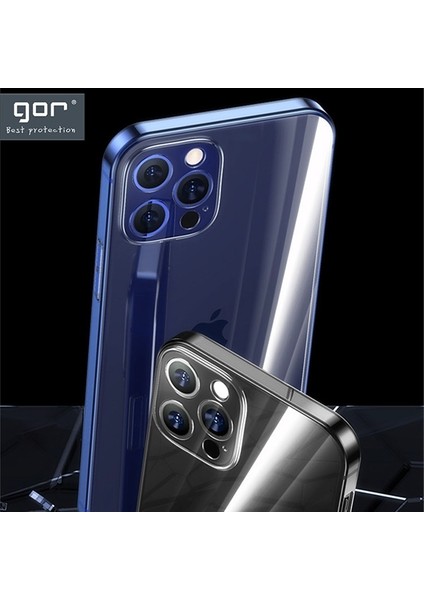 Gor Iphone 12 Pro 6.1 Inch Kılıf Kamera Korumalı Şeffaf Silikon Kılıf indirimleri