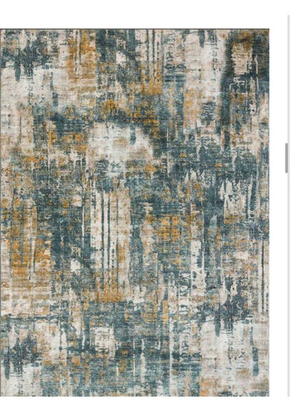 Retro Kaymaz Tabanlı Yıkanabilir Halı Kilim Yolluk Dijital Baskı Mavi44 fiyatları