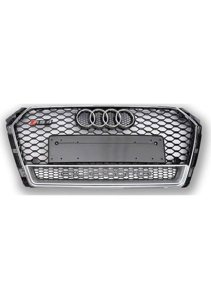 Audi a4 rs4 ön panjur ızgara 2016+ B9 oem