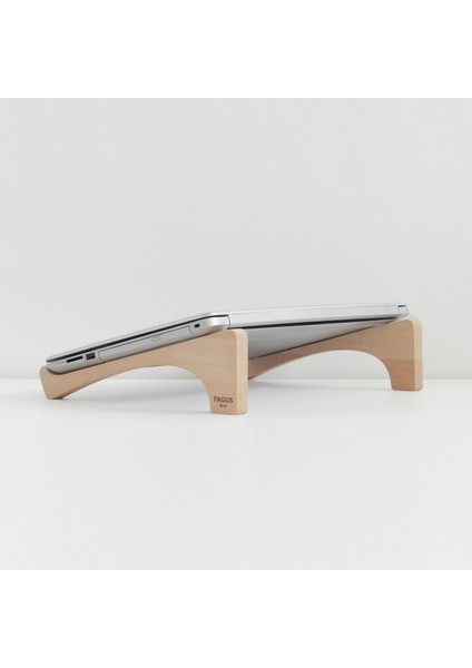 Fagus Wood Luna Laptop Standı