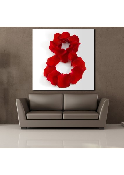 8 Mart Dünya Kadınlar Günü 70X70CM