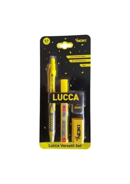 Lucca Versatil Kalem Seti 0.7 mm Uç ve Silgi