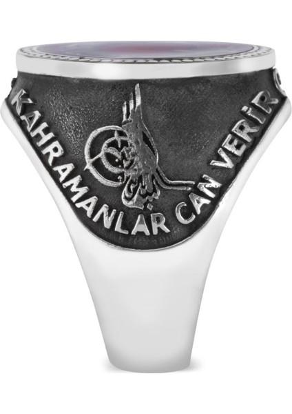 - Kahramanlar Ay Yıldız Motifli Gümüş Yüzük fırsatları