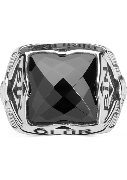 - Kartal Figürlü Bir Ölür Bin Diriliriz Yüzüğü modelleri