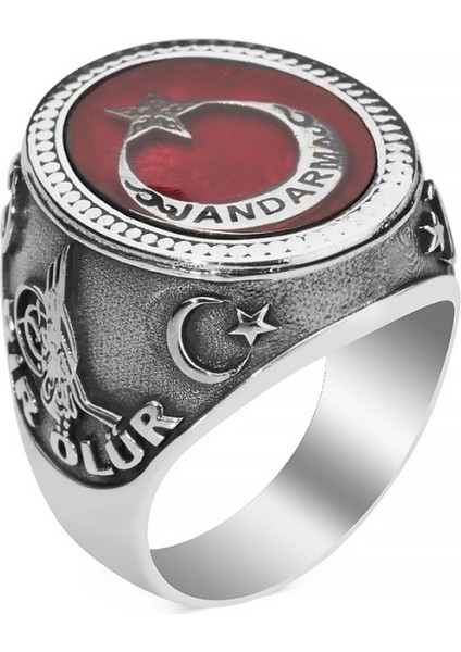 - Bir Ölür Bin Diriliriz Yazılı Jandarma Yüzüğü modelleri