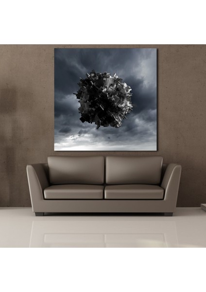 Gri Siyah 160X160CM