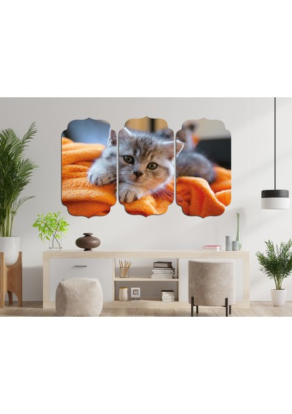 Kedi Mdf Tablo 2557 (Model D)