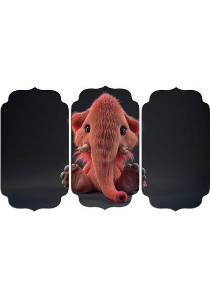 Yavru Mamut Mdf Tablo 2722 (Model D)