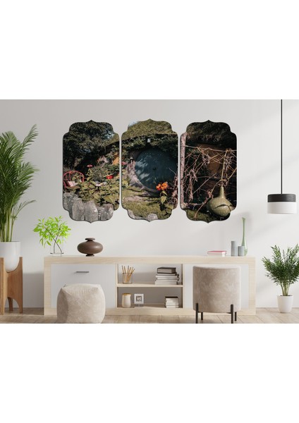 Hobbit Köy Shıre Mdf Tablo 2983 (Model D)