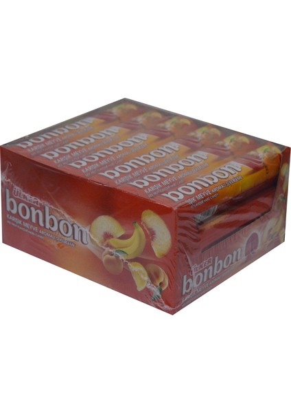 Bonbon Karışık Meyve Aromalı Şeker 648 gr x 18'li