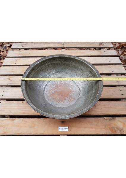 El Işi Bakır Hamur Karma Teknesi Çap 50 cm BEG_3373