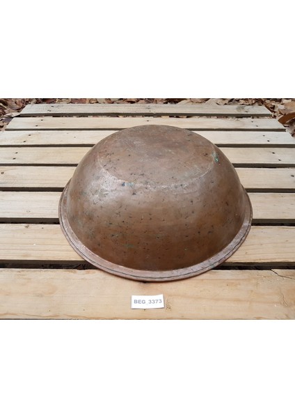 El Işi Bakır Hamur Karma Teknesi Çap 50 cm BEG_3373