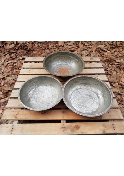 El Işi Bakır Hamur Karma Teknesi Çap 50 cm BEG_3373