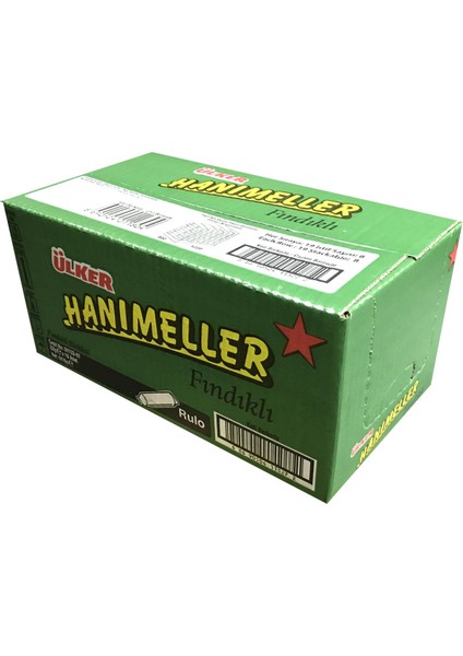 Hanımeller Rulo Fındıklı Bisküvi 82 gr X18'LI