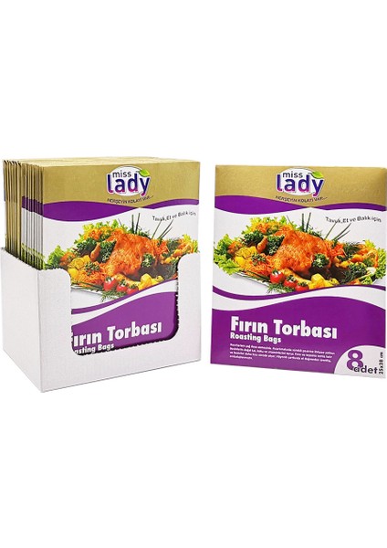 Yanmaz Fırın Torbası 8'li