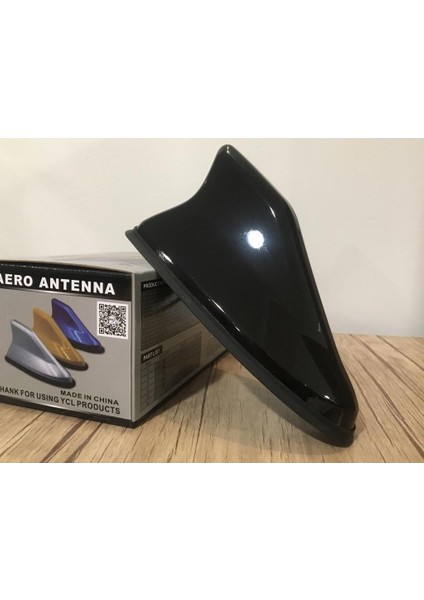 Oto Tepe Anten Elektrikli Silikon Taban Shark Balina Jaws Anten Siyah fırsatları