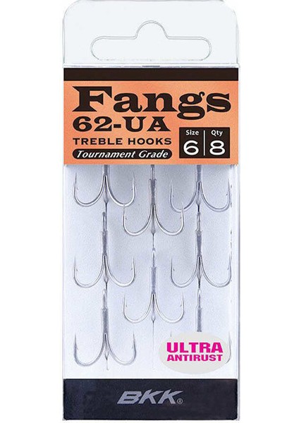 Fangs-62 Ua Üçlü Olta Iğnesi