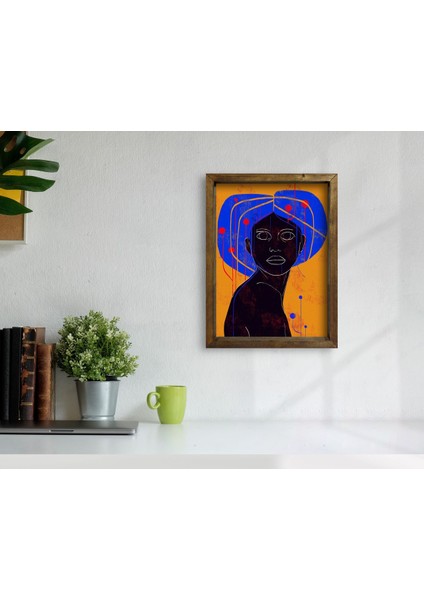 Gift Doğal Masif Ahşap Çerçeveli Tablo-29 modelleri