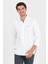 JACKSON Beyaz Oxford Erkek Gömlek 4