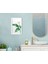 Home Banyo Dekoratif Ahşap Beyaz Çerçeveli Tablo-15 1