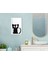 Home Banyo Dekoratif Ahşap Beyaz Çerçeveli Tablo-2 1