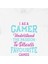 Mor As A Gamer Tişört 2