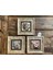 Çerçeveli Taş Baskılı Duvar Tablosu Seti ( 20 x 20 Cm) 3 Lü Set -Oscar Stone Decor 1