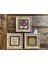 Decor Çerçeveli Taş Duvar Dekoru 20 x 20 cm 3 Lü Set Vav Elif Dua Bereket Duası 1