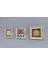 Decor Çerçeveli Taş Duvar Dekoru 20 x 20 cm 3 Lü Set Vav Elif Dua Bereket Duası 3
