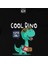 Cool Dinozorlu Siyah Tişört 2