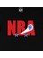 Nba Klasik Logo Siyah Tişört 2