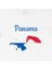 Panama Haritalı ve Bayraklı Tişört 2