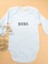 Unisex Bebek Beyaz Xoxo Ufak Baskılı Body Body 1