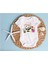 Panda Happy Beyaz Bebek Zıbın Body 1