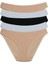 Kadın High Leg Cut 5 Li Bikini Külot 2057 Renkli 1