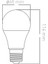 AC/DC 12-48V 9W E27 Beyaz Solar Led Ampul 6500K 2