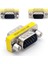 4631 VGA Erkek Erkek 15 Pin Çevirici Dönüştürücü Adaptör Konnektörü 2