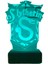 Slytherin Harry Potter 16 Renk Gece Lambası 1