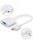 HDMI To VGA Ses Çıkışlı Kablo Çevirici Dönüştürücü Adaptör 2