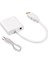 HDMI To VGA Ses Çıkışlı Kablo Çevirici Dönüştürücü Adaptör 3
