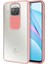 Xiaomi Redmi Note 9 Pro 5G Kapak Lensi Açılır Kapanır Kamera Korumalı Silikon Kılıf - Pudra 1