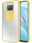 Xiaomi Redmi Note 9 Pro 5G Kapak Lensi Açılır Kapanır Kamera Korumalı Silikon Kılıf - Sarı 1